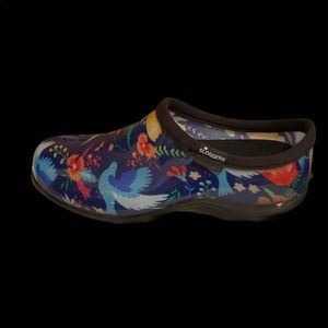 Sloggers peaceful garden waterproof clogs size 8